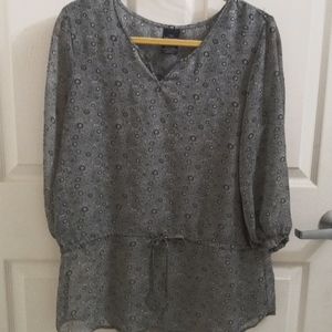 Faded Glory Ladies S Semi Sheer Top Tunic Casual Versatile